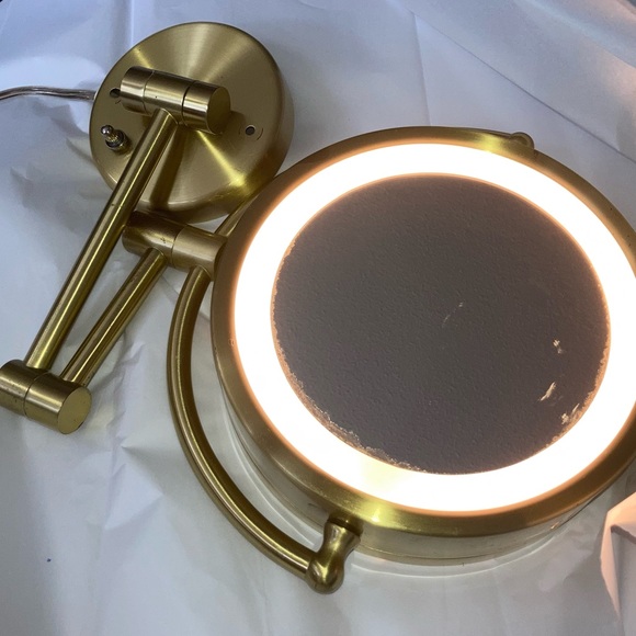 jerdon Other - Lighted Mirror Wall Mount Bathroom Makeup 2X Mag 🌶LOWEST! Can’t ship for less!